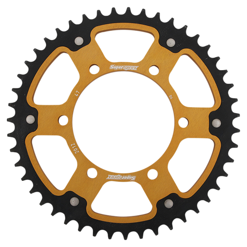 Supersprox - Supersprox Stealth Rear Sprocket - 47T - RST-2012-47-GLD