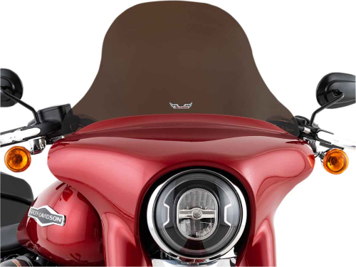 Slipstreamer - Slipstreamer Replacement Sport Glide Windshields - 10in. - Dark Smoke - T-239-10DS
