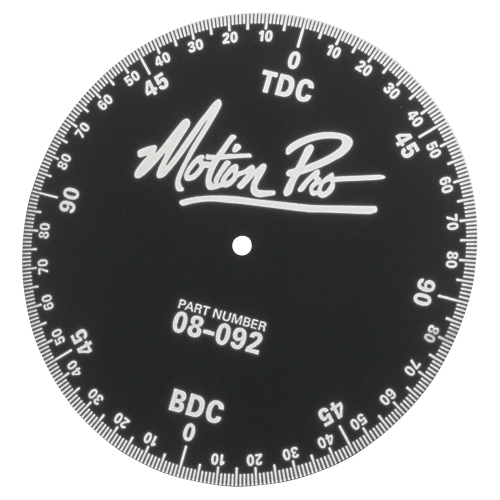Motion Pro - Motion Pro Degree Wheel - 08-0092