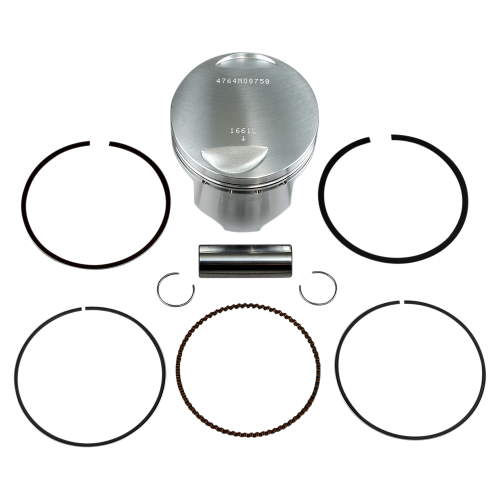 Wiseco - Wiseco Piston Kit - 0.50mm Oversize to 87.91mm, 9:1 Compression - 4764M08750