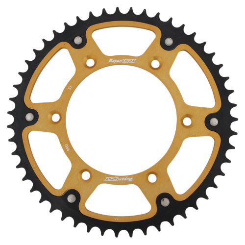 Supersprox - Supersprox Stealth Rear Sprocket - 51T - RST-990-51-GLD