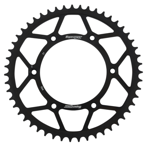 Supersprox - Supersprox Steel Rear Sprocket - 51T - RFE-990-51-BLK