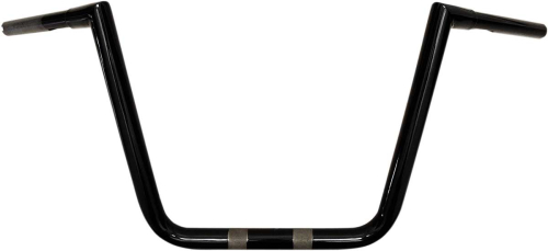 LA Choppers - LA Choppers 1-1/4in. Hefty Twin Peaks Handlebar - 13in. - Black - LA-7362-13B