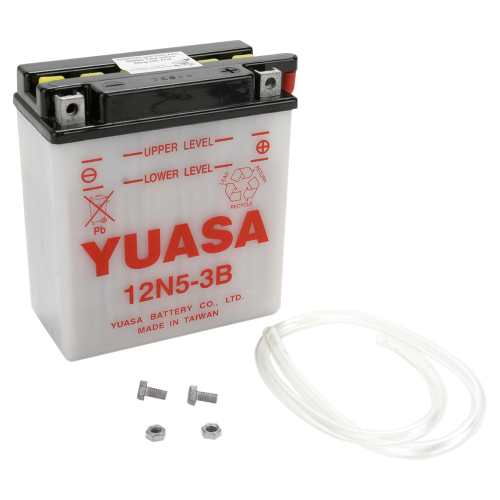 Yuasa - Yuasa Conventional 12V Battery - 12N5-3B - YUAM2253B