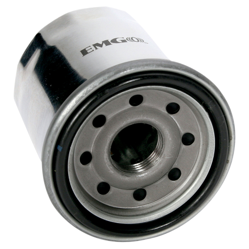 Emgo - Emgo Oil Filter - Chrome - 10-82220