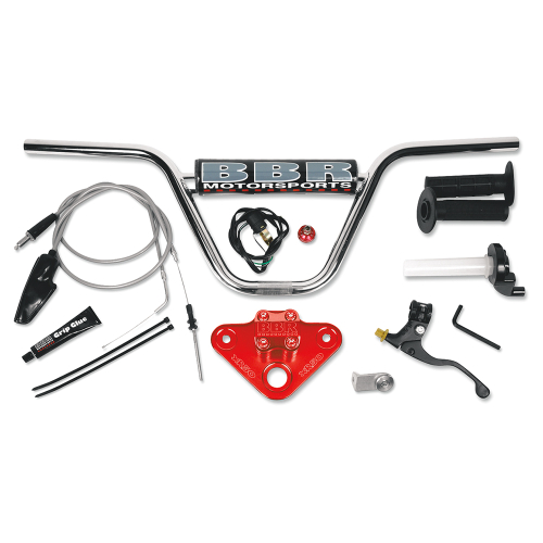 BBR Motorsports - BBR Motorsports Handlebar Kit - Red - 510-HXR-5041