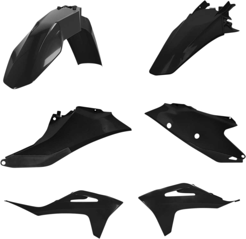 Acerbis - Acerbis Plastic Kit - Black - 2872800001