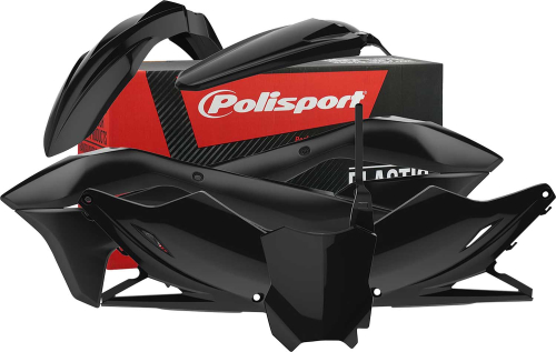 Polisport - Polisport Plastic Kit - Black - 90691