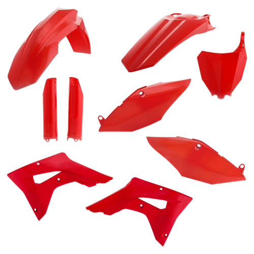 Acerbis - Acerbis Full Plastic Kit - Red - 2645470227