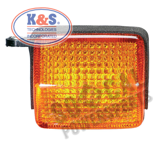 K&S Technologies - K&S Technologies DOT Approved Turn Signal - Amber - 25-1011