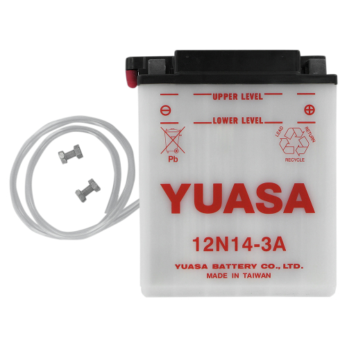 Yuasa - Yuasa Conventional 12V Battery - 12N14-3A - YUAM2241B