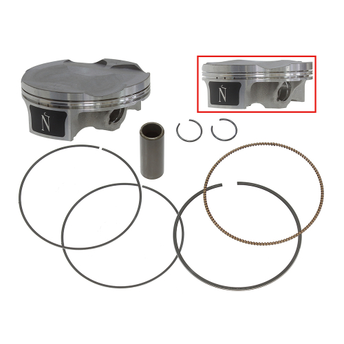 Namura Technologies - Namura Technologies Piston Kit - 0.02 Oversize to 78.99, 13.9:1 Compression - FX-10053-C