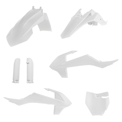Acerbis - Acerbis Plastic Kit - White - 2449600002