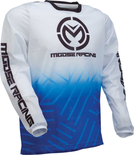 Moose Racing - Moose Racing Sahara Jersey - 29107930 - Blue/White - Small
