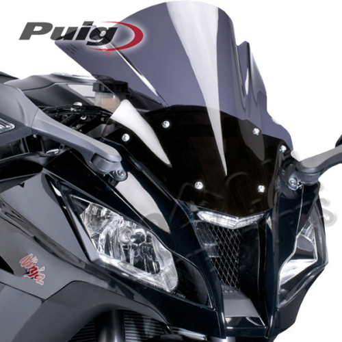 PUIG - PUIG Racing Windscreen - Dark Smoke - 5603F