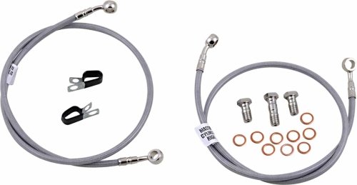 Galfer Brakes - Galfer Brakes Stainless Steel Front Hydraulic Brake Line Kit - FK003D743-2