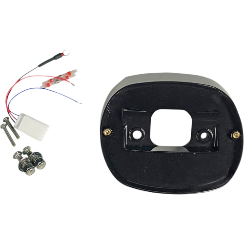 Custom Dynamics - Custom Dynamics Taillight Baseplate - Black - TL-BASE99-B