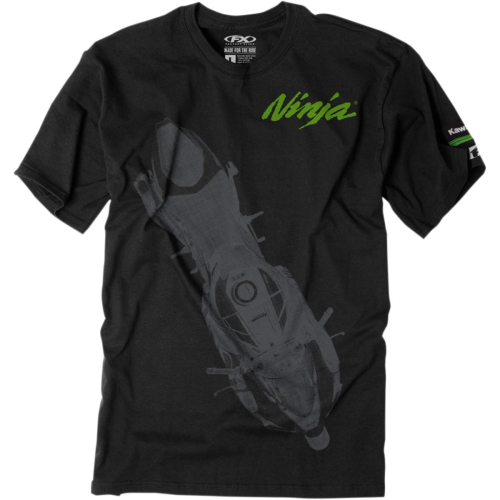 Factory Effex - Factory Effex Kawasaki Overview Premium T-Shirt - 22-87148 - Black - 2XL