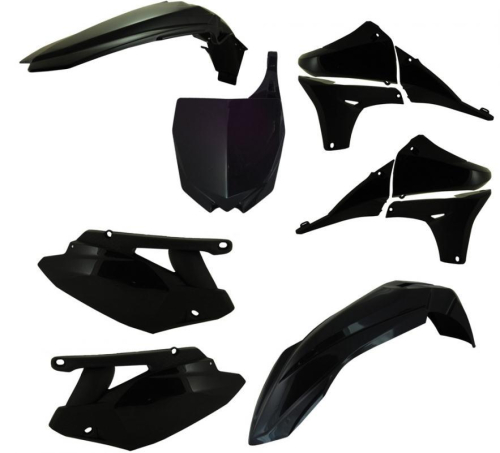 Polisport - Polisport Plastic Kit - Black - 90649