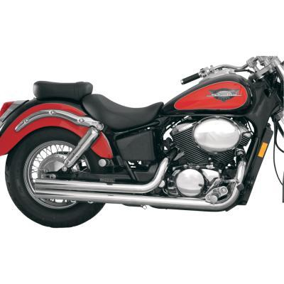Mac - Mac Fat Stakkers 2 1/4in. Exhaust System - Chrome - 004-6624