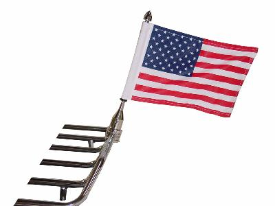 Pro Pad - Pro Pad Tour Pack Solid Flag Mount With 6in. x 9in. Flag - RFM-FXD3