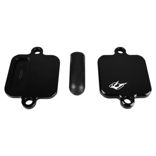 Driven Racing - Driven Racing Engine Block Off Plates - Black - DSBLOCK-2