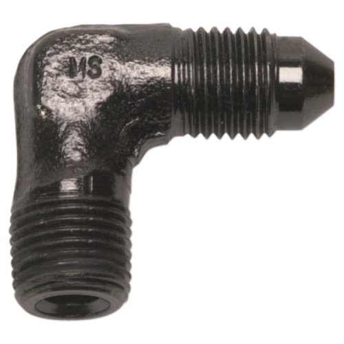 Russell - Russell Renegade Universal Adapter Fitting - 1/8in NPT - #3 Male with 90 Degree Bend - R42793B