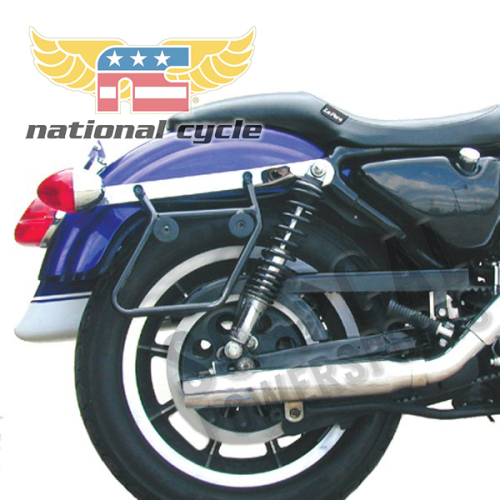 National Cycle - National Cycle Cruiseliner Saddlebag Mount Kit - Black - KIT-SB402