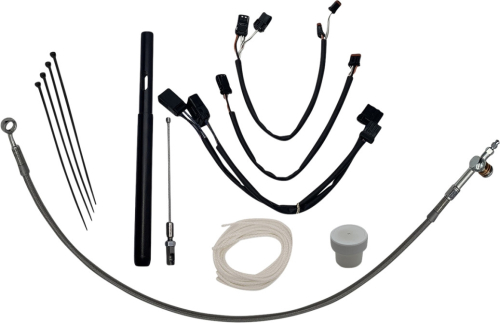 Fat Baggers, Inc. - Fat Baggers, Inc. EZ Install Handlebar Kit - Chrome - 109516