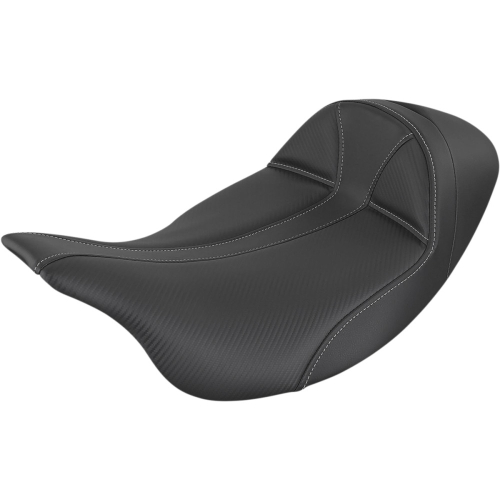 Saddlemen - Saddlemen Extended Reach Seat with Backrest Option - Smooth Saddlehyde - 808-07B-0042EXT