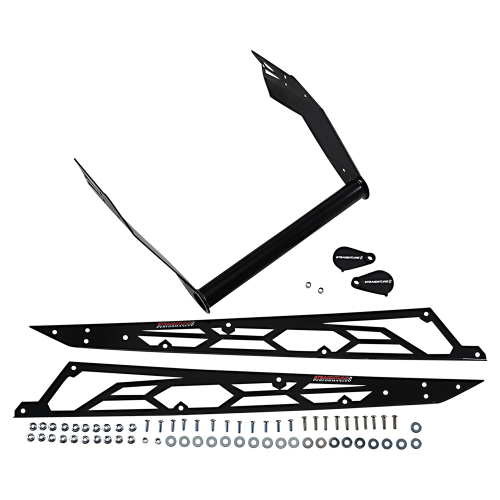 Straightline Performance - Straightline Performance Hide N Go Rear Bumper - Black/Black - 182-115