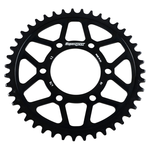 Supersprox - Supersprox Edge Rear Sprocket - 43T - RFA-478-43-BLK
