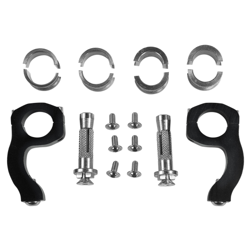Acerbis - Acerbis X-Factor Black Univerisal Mounting Kit - 2393470001