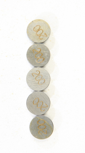 K&L Supply - K&L Supply 9.50mm Valve Shim Refill (5 pack) - 2.00mm - 13-6826