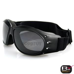 Bobster Eyewear - Bobster Eyewear Reflective Cruiser Goggles - BCA001R - Black/Smoke Lens