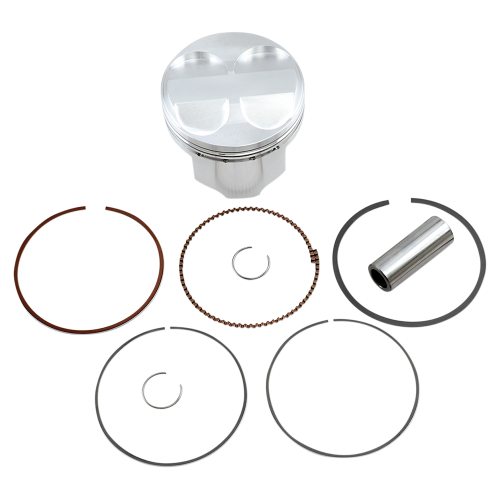 Wiseco - Wiseco Piston Kit - 1.00mm Oversize to 90.95mm, 12:1 Compression - 4163M09000
