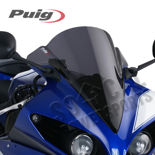 PUIG - PUIG Racing Windscreen - Dark Smoke - 4935F