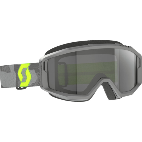 Scott USA - Scott USA Primal Sand/Dust Goggles - 278600-7697053 - Light-Gray/Neon-Yellow/Dark-Gray Lens - OSFM