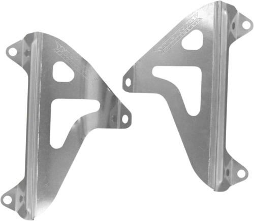 Works Connection - Works Connection Radiator Brace - Silver - 18-074