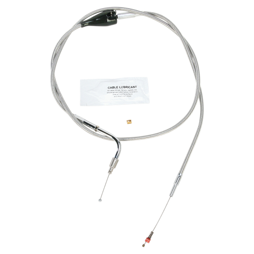 Barnett - Barnett Stainless Clear-Coated Idle-Cruise Cable (+8in.) - 102-30-41002-8