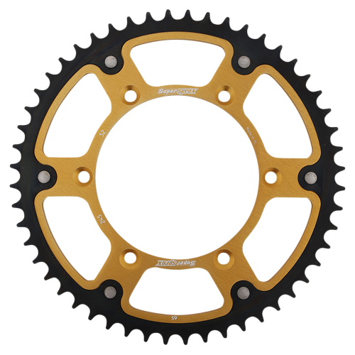 Supersprox - Supersprox Stealth Rear Sprocket - 52T - RST-245-52-GLD