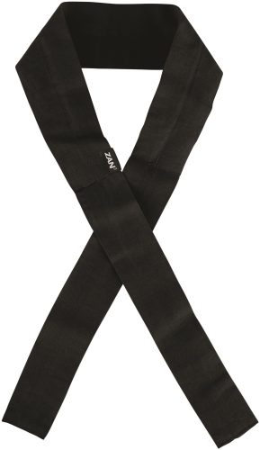 Zan Headgear - Zan Headgear Cooldanna Polyester - DP114 - Black - OSFM