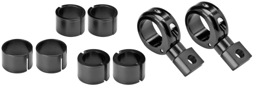 PIAA - PIAA Universal Billet Light Mounting Bracket 7/8in.-1 1/4in. - Black - 74000