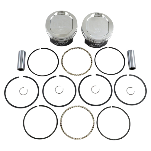 Wiseco - Wiseco K Piston Kit (73ci., Reverse Dome) - .020in. Oversize to 3.518in., 9.5:1 Compression - K1657
