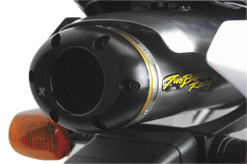 Two Brothers Racing - Two Brothers Racing M-2 V.A.L.E. Slip-On - Aluminum - 005-3040406V
