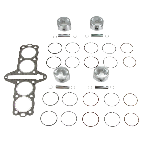 Wiseco - Wiseco Top End Kit - 3.00mm Oversize to 69.00mm, 10.25:1 Compression - K810