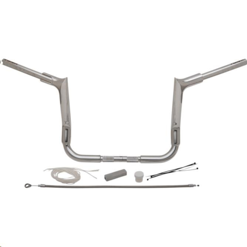Fat Baggers, Inc. - Fat Baggers, Inc. 1-1/2in. EZ Install Pointed Top Handlebar Kit - Chrome - 809112