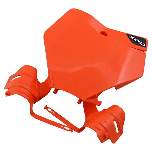 Acerbis - Acerbis Front Number Plate - Orange 16 - 2791485226