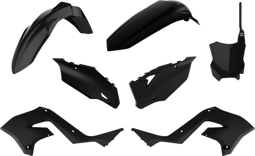 Polisport - Polisport Plastic Kit - Black - 90934
