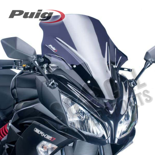 PUIG - PUIG Racing Windscreen - Dark Smoke - 5998F
